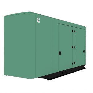 Cummins Power Quiet Connect 125kW Natural Gas Liquid Cooled Standby Generator Three Phase | RS125