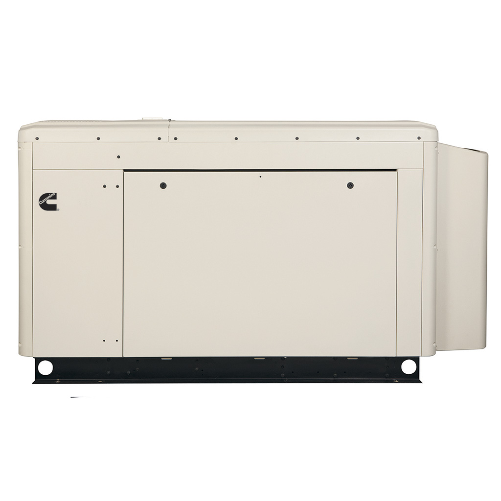 Cummins Power Quiet Connect 25kW Liquid Cooled Standby Generator Single